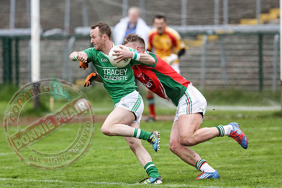 Fermanagh (1-12) V Mayo (3-14) in Friendly GAA Match in aid of Sam Bradley Care Fund.