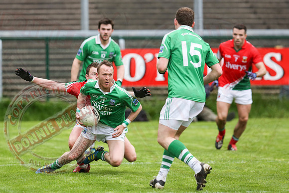 Fermanagh (1-12) V Mayo (3-14) in Friendly GAA Match in aid of Sam Bradley Care Fund.
