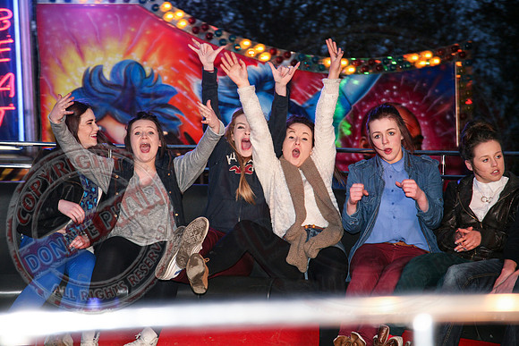 Cullens Fun Fair in Enniskillen, County Fermanagh.