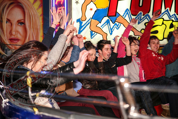 Cullens Fun Fair in Enniskillen, County Fermanagh.