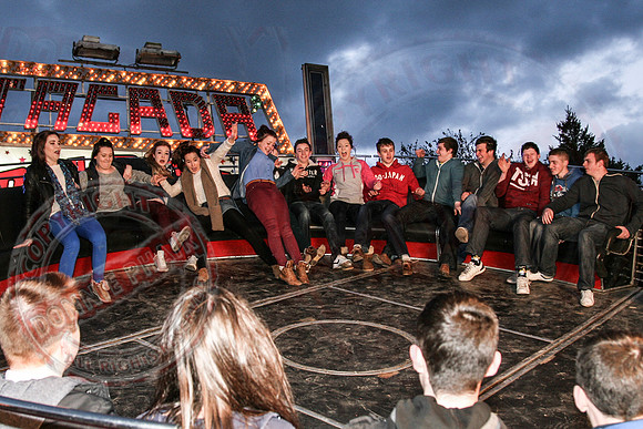 Cullens Fun Fair in Enniskillen, County Fermanagh.