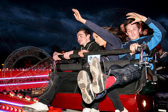 Cullens Fun Fair in Enniskillen, County Fermanagh.