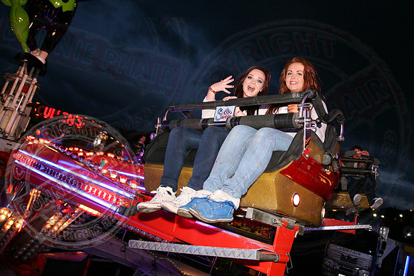 Cullens Fun Fair in Enniskillen, County Fermanagh.