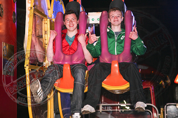 Cullens Fun Fair in Enniskillen, County Fermanagh.