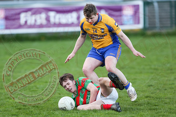 Enniskillen Gaels (5-5) V Lisnaskea Emmetts (4-12) in Minor GAA Football League Division One.
