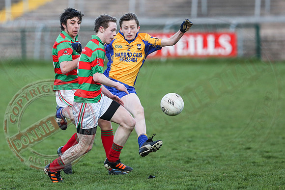 Enniskillen Gaels (5-5) V Lisnaskea Emmetts (4-12) in Minor GAA Football League Division One.