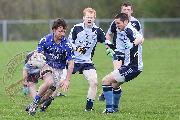 Belcoo (1-8) V Devenish (3-9) in Senior Football League Division One GAA Football.