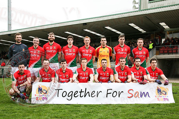 Fermanagh (1-12) V Mayo (3-14) in Friendly GAA Match in aid of Sam Bradley Care Fund.
