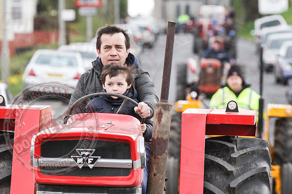 Newtownbutler Tractor Parade.