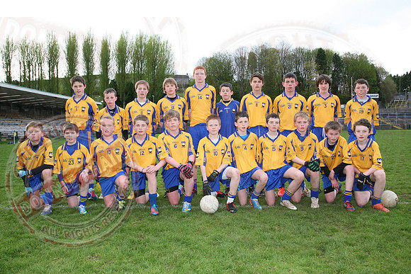 Enniskillen Gaels (11-10) V Tempo (1-8) in Feile Na Nog Final - U14 GAA Football.