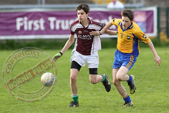 Enniskillen Gaels (11-10) V Tempo (1-8) in Feile Na Nog Final - U14 GAA Football.