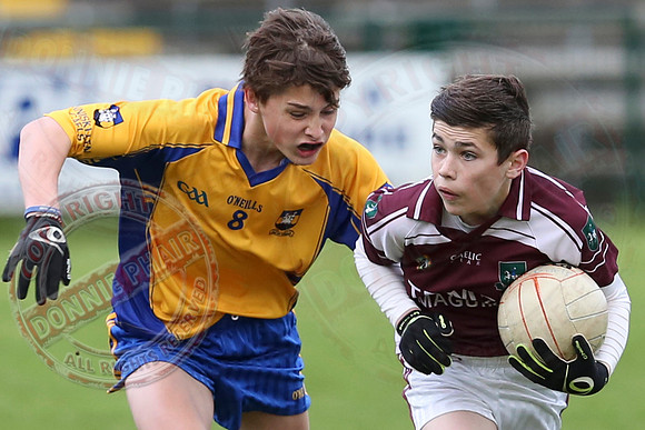 Enniskillen Gaels (11-10) V Tempo (1-8) in Feile Na Nog Final - U14 GAA Football.
