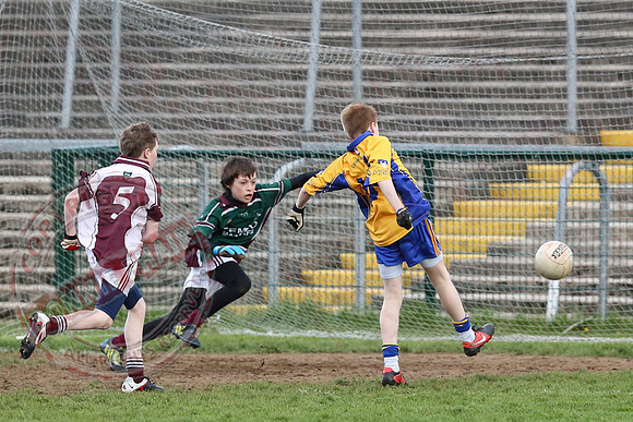 Enniskillen Gaels (11-10) V Tempo (1-8) in Feile Na Nog Final - U14 GAA Football.