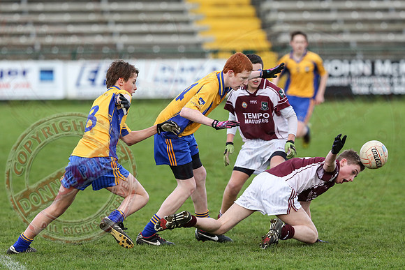 Enniskillen Gaels (11-10) V Tempo (1-8) in Feile Na Nog Final - U14 GAA Football.