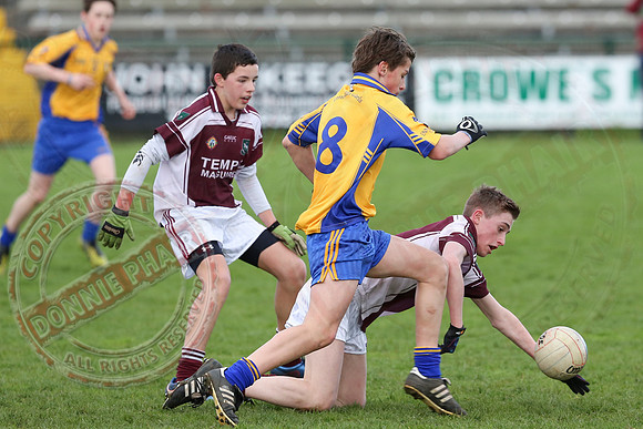 Enniskillen Gaels (11-10) V Tempo (1-8) in Feile Na Nog Final - U14 GAA Football.