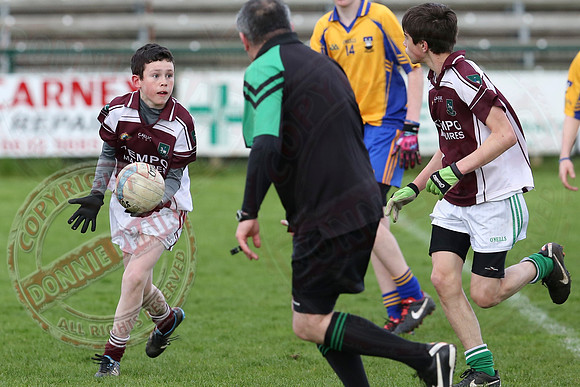 Enniskillen Gaels (11-10) V Tempo (1-8) in Feile Na Nog Final - U14 GAA Football.
