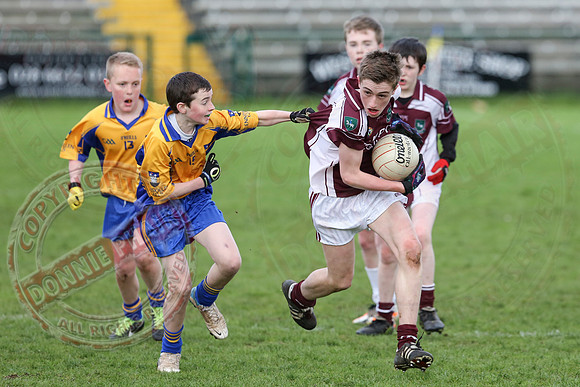 Enniskillen Gaels (11-10) V Tempo (1-8) in Feile Na Nog Final - U14 GAA Football.