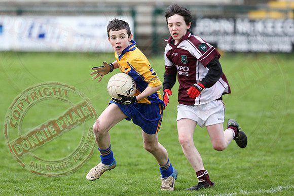 Enniskillen Gaels (11-10) V Tempo (1-8) in Feile Na Nog Final - U14 GAA Football.