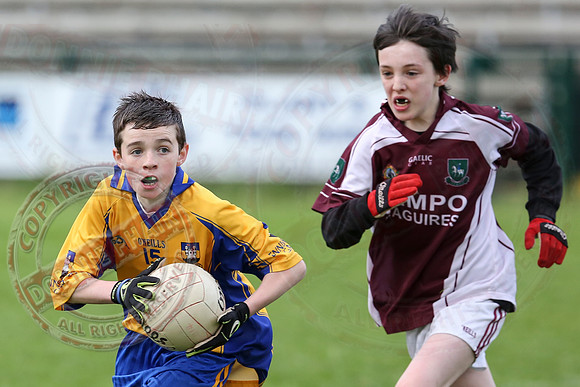 Enniskillen Gaels (11-10) V Tempo (1-8) in Feile Na Nog Final - U14 GAA Football.