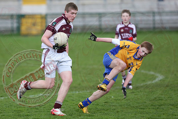 Enniskillen Gaels (11-10) V Tempo (1-8) in Feile Na Nog Final - U14 GAA Football.