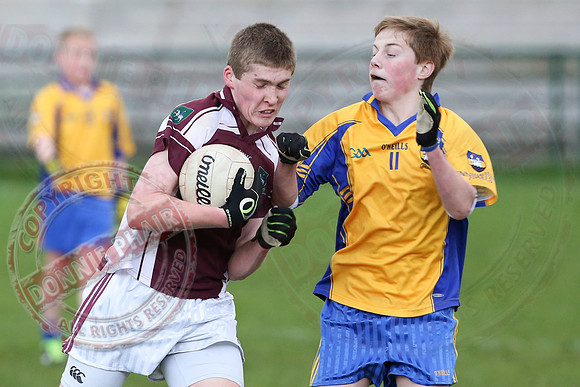 Enniskillen Gaels (11-10) V Tempo (1-8) in Feile Na Nog Final - U14 GAA Football.