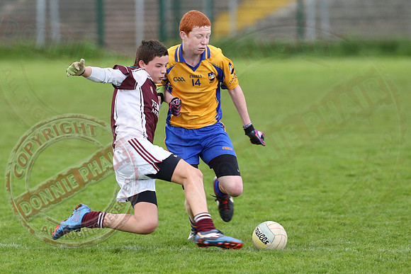 Enniskillen Gaels (11-10) V Tempo (1-8) in Feile Na Nog Final - U14 GAA Football.