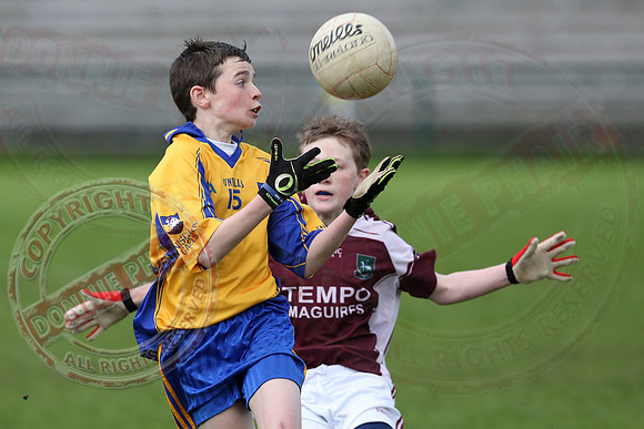 Enniskillen Gaels (11-10) V Tempo (1-8) in Feile Na Nog Final - U14 GAA Football.