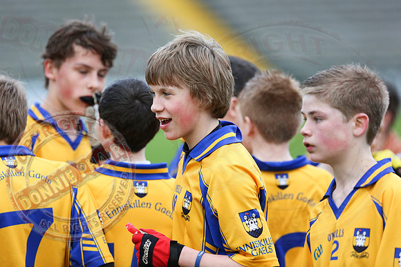 Enniskillen Gaels (11-10) V Tempo (1-8) in Feile Na Nog Final - U14 GAA Football.