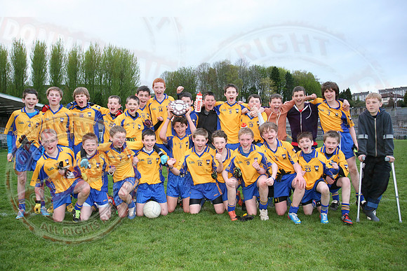 Enniskillen Gaels (11-10) V Tempo (1-8) in Feile Na Nog Final - U14 GAA Football.