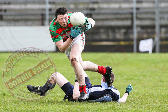Lisnaskea Emmetts (0-12) V Belcoo (1-6) in Senior GAA Football League, Division One.