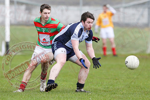 Lisnaskea Emmetts (0-12) V Belcoo (1-6) in Senior GAA Football League, Division One.