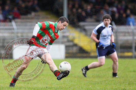 Lisnaskea Emmetts (0-12) V Belcoo (1-6) in Senior GAA Football League, Division One.