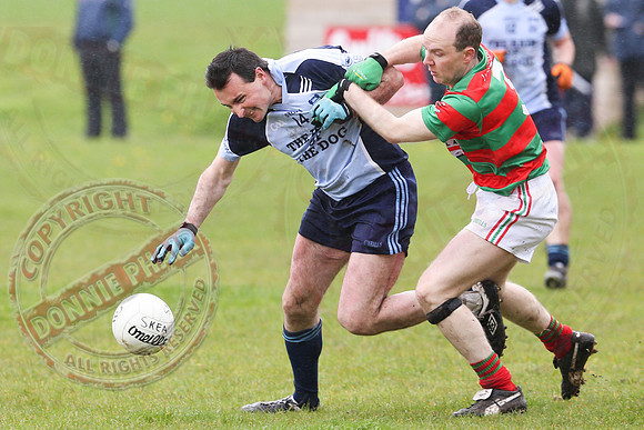 Lisnaskea Emmetts (0-12) V Belcoo (1-6) in Senior GAA Football League, Division One.