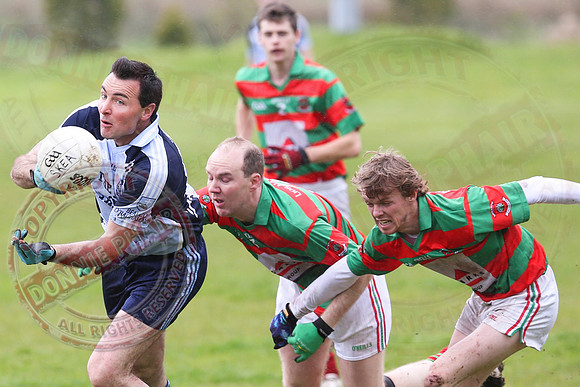 Lisnaskea Emmetts (0-12) V Belcoo (1-6) in Senior GAA Football League, Division One.