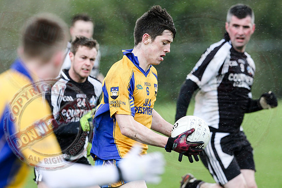Aghadrumsee (0-5) V Enniskillen Gaels (0-10) in Senior GAA Football League, Division Two.
