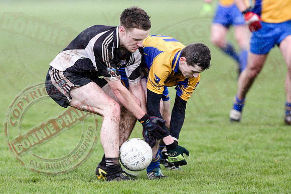 Aghadrumsee (0-5) V Enniskillen Gaels (0-10) in Senior GAA Football League, Division Two.