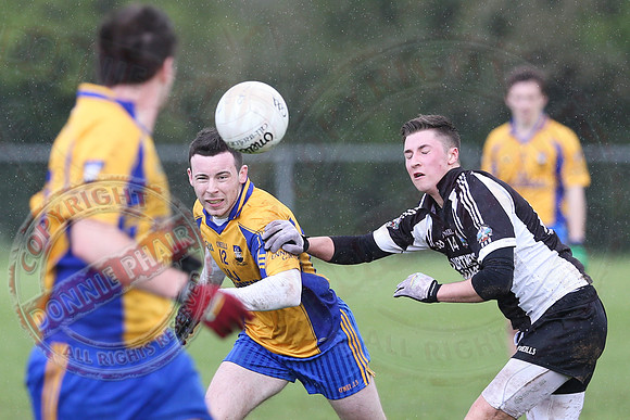Aghadrumsee (0-5) V Enniskillen Gaels (0-10) in Senior GAA Football League, Division Two.