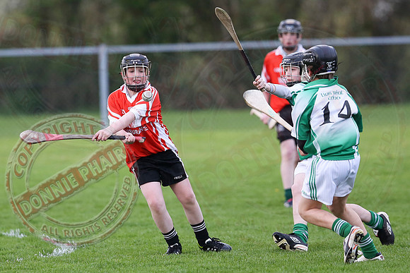 Lisbellaw V Knocks Grattans in U14 Feile Hurling Final.