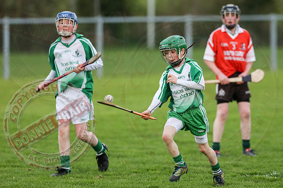 Lisbellaw V Knocks Grattans in U14 Feile Hurling Final.