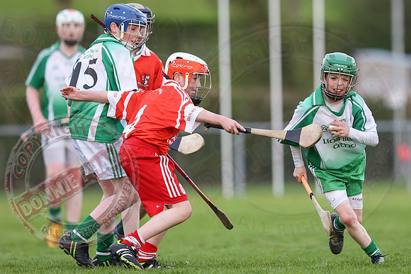 Lisbellaw V Knocks Grattans in U14 Feile Hurling Final.