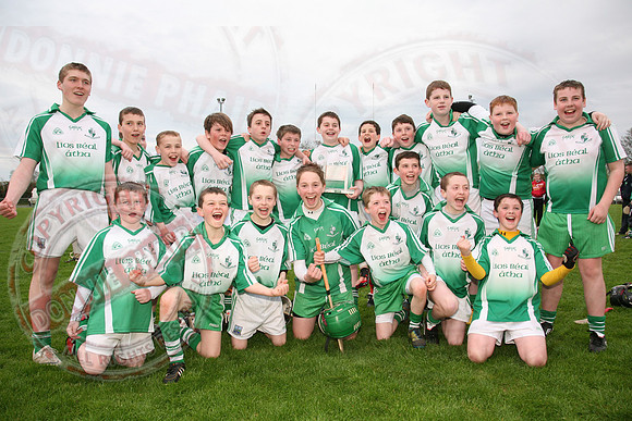 Lisbellaw V Knocks Grattans in U14 Feile Hurling Final.