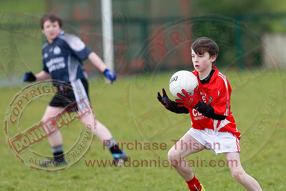 Aghadrumsee (3-10) V Newtownbutler (3-14) in U14 GAA Football League Section A.