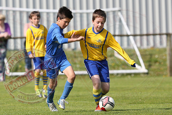 Ballinamallard United V Ardstraw in Under 11 Football.