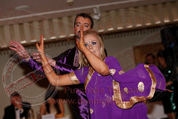 Not So Strictly Come Dancing in the Killyhevlin hotel.