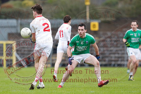 Tyrone (1-13) V Fermanagh (0-9) in Dr. McKenna Cup Semi-Final in Clones.