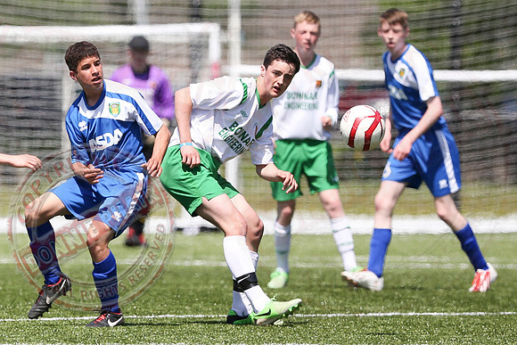 Fermanagh (2) V Donegal (1) Schoolboys in Junior Milk Cup Friendly.