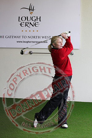 Fermanagh Rose of Tralee Longest Drive Golf Challenge in the Lough Erne Golf Resort.