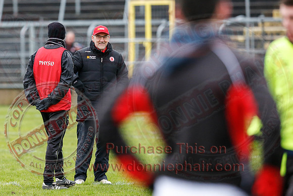 Tyrone (1-13) V Fermanagh (0-9) in Dr. McKenna Cup Semi-Final in Clones.