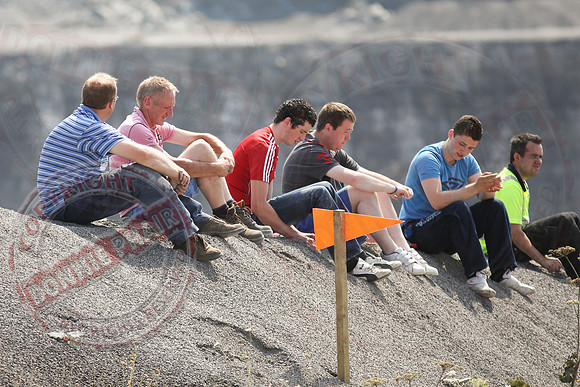 Enniskillen Motor Club Rally Time Trial at Clarke's Quarry, Lisnaskea.