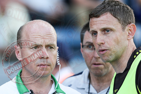 Fermanagh (-0-10)  Cavan (1-14) in All Ireland Qualifier Round Two.